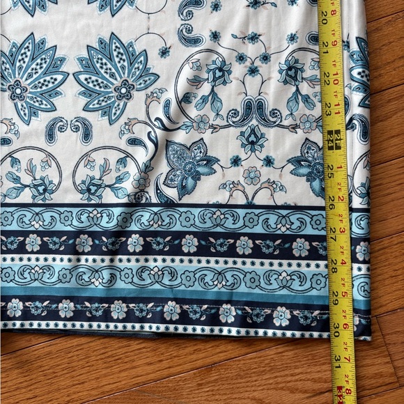 NWT Cato Wide-Leg Paisley Print Pants - Picture 10 of 10